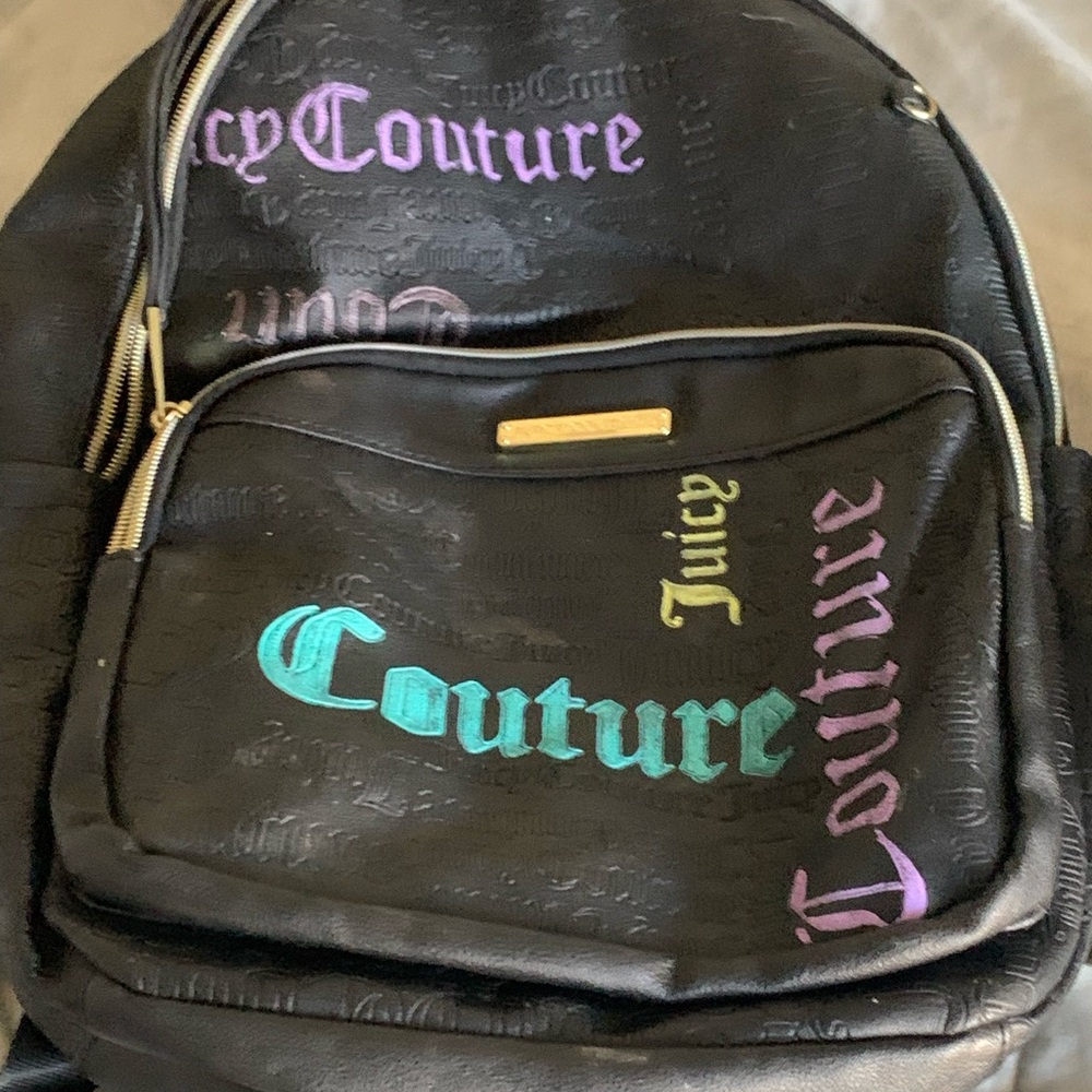 Juicy Couture Black Backpack